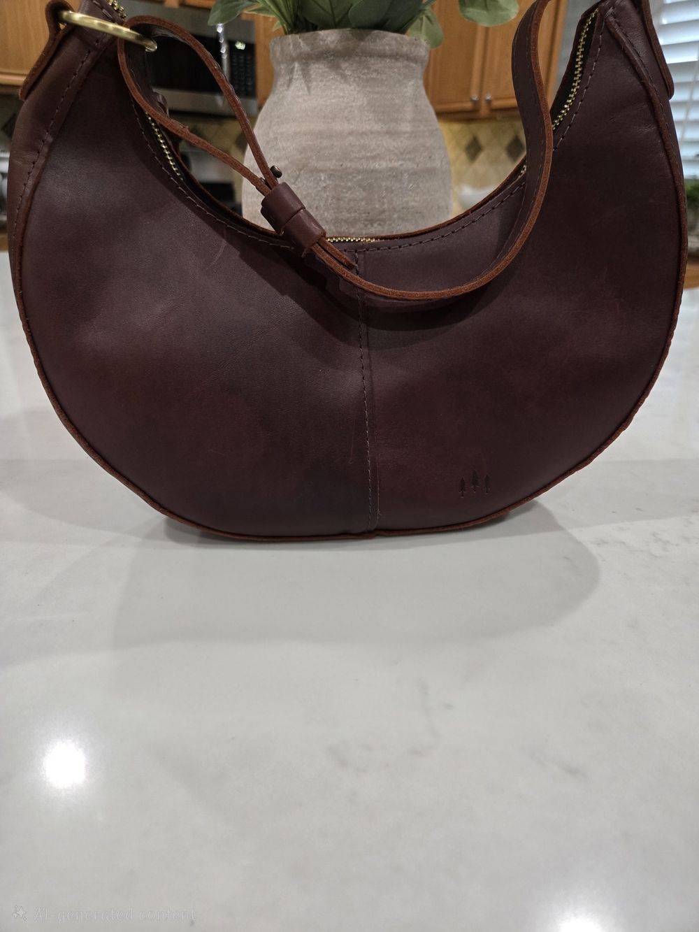 Portland Leather Goods Small Nora In Cognac Color